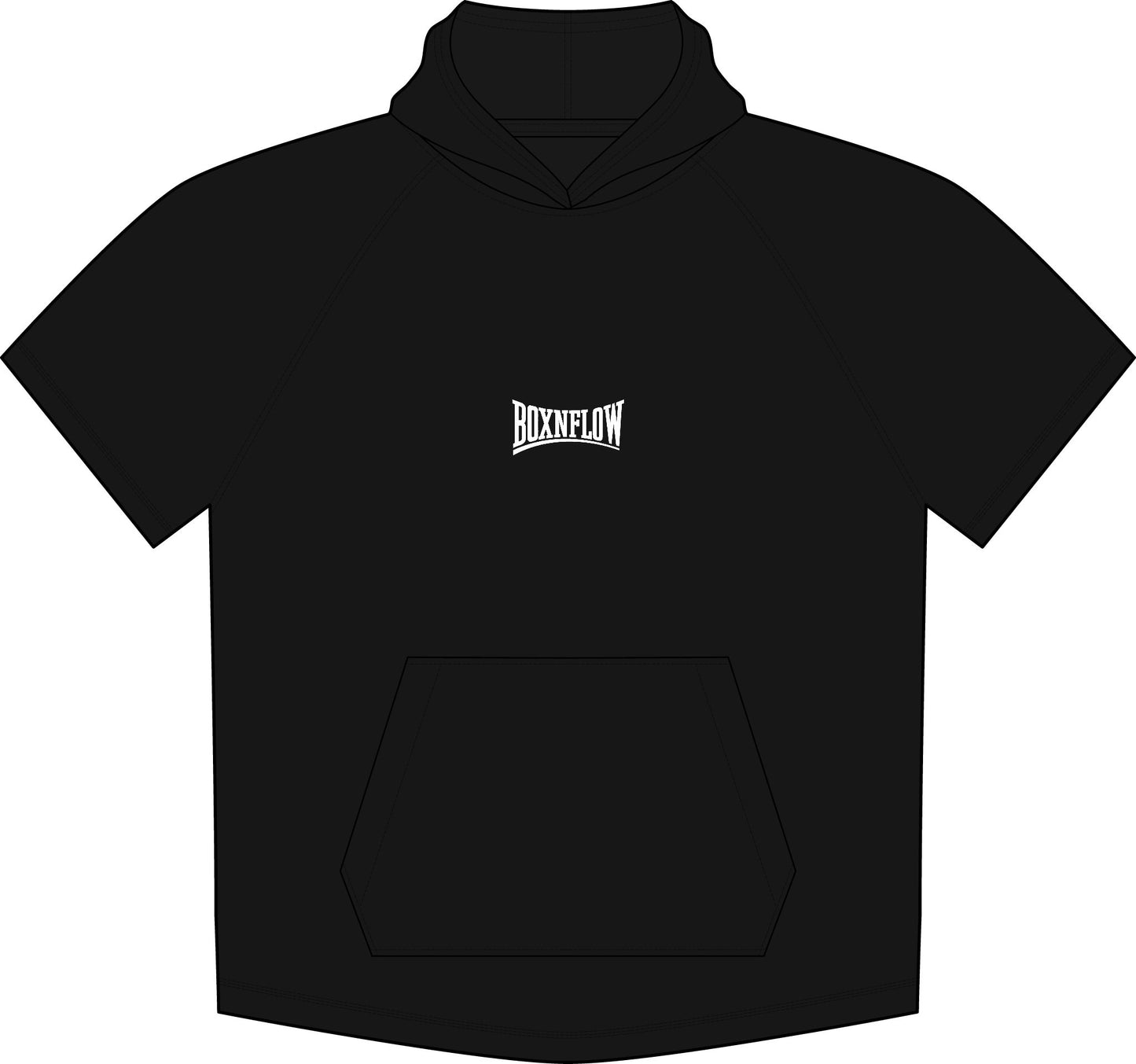 Tri-Blend Wicking Short Sleeve Hoodie